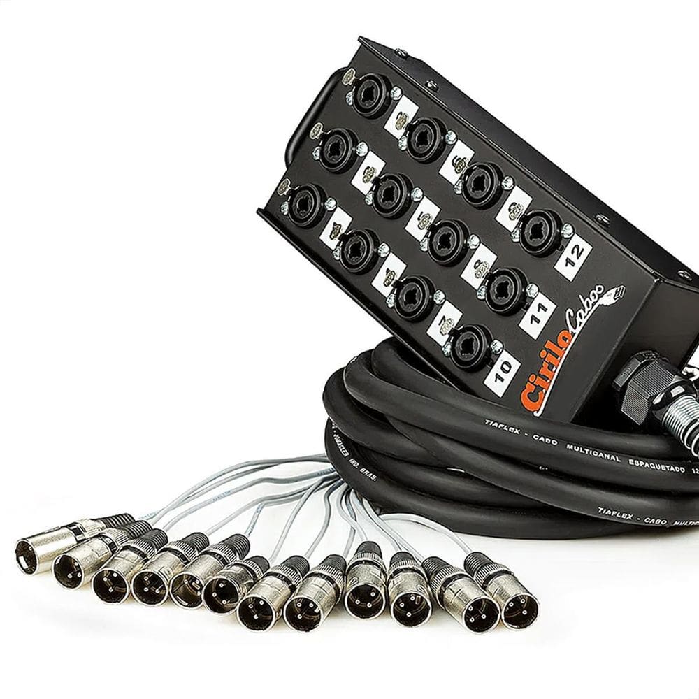 Medusa 12 Vias Com Conectores Combo - 40 Metros