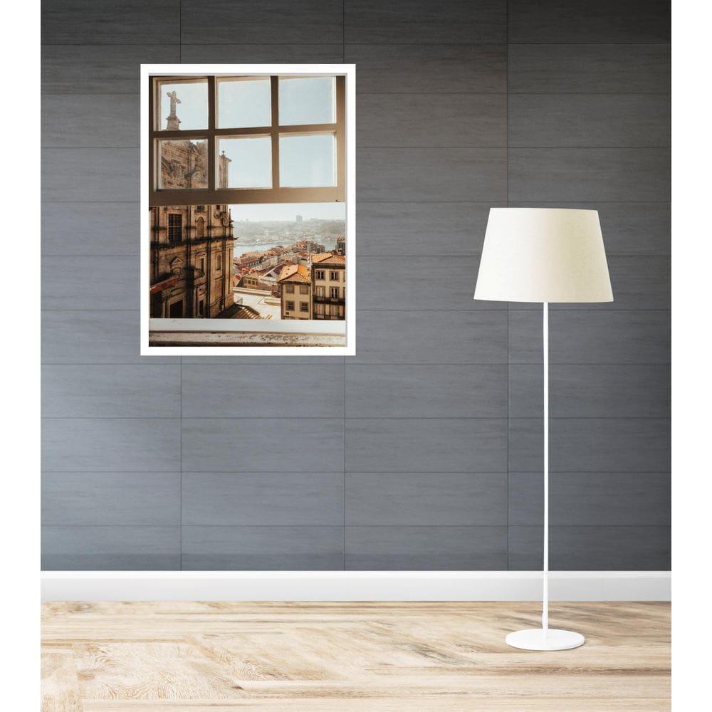 Quadro Decorativo Porto Portugal Janela - 70X50Cm