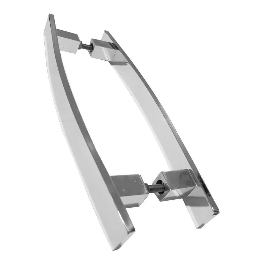 Puxador Para Porta Pivotante Barra Chata Reto Polido - 50 Cm