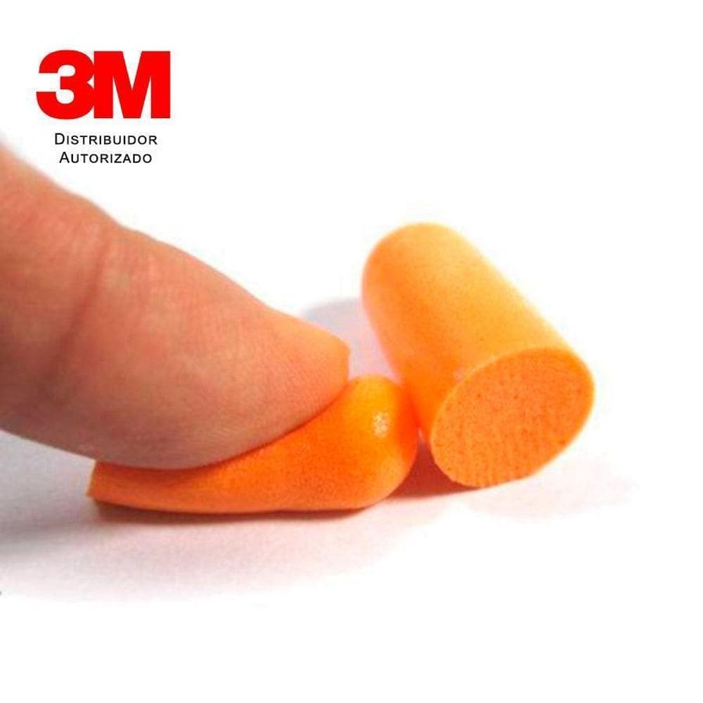 Protetor Auricular 3M Espuma Ouvidos Abafador 10 Pares Cor