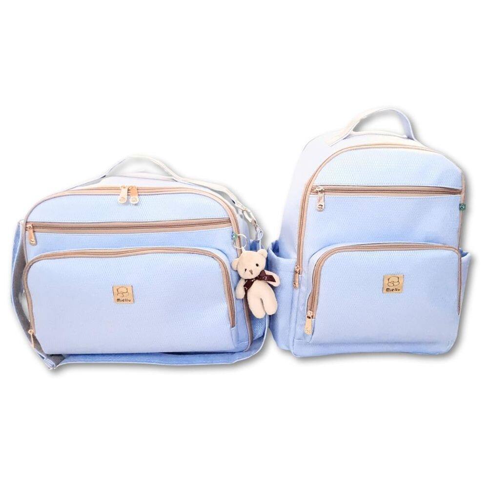 Kit Bolsa Mala Maternidade Bebe Enxoval Grande + Mochila +