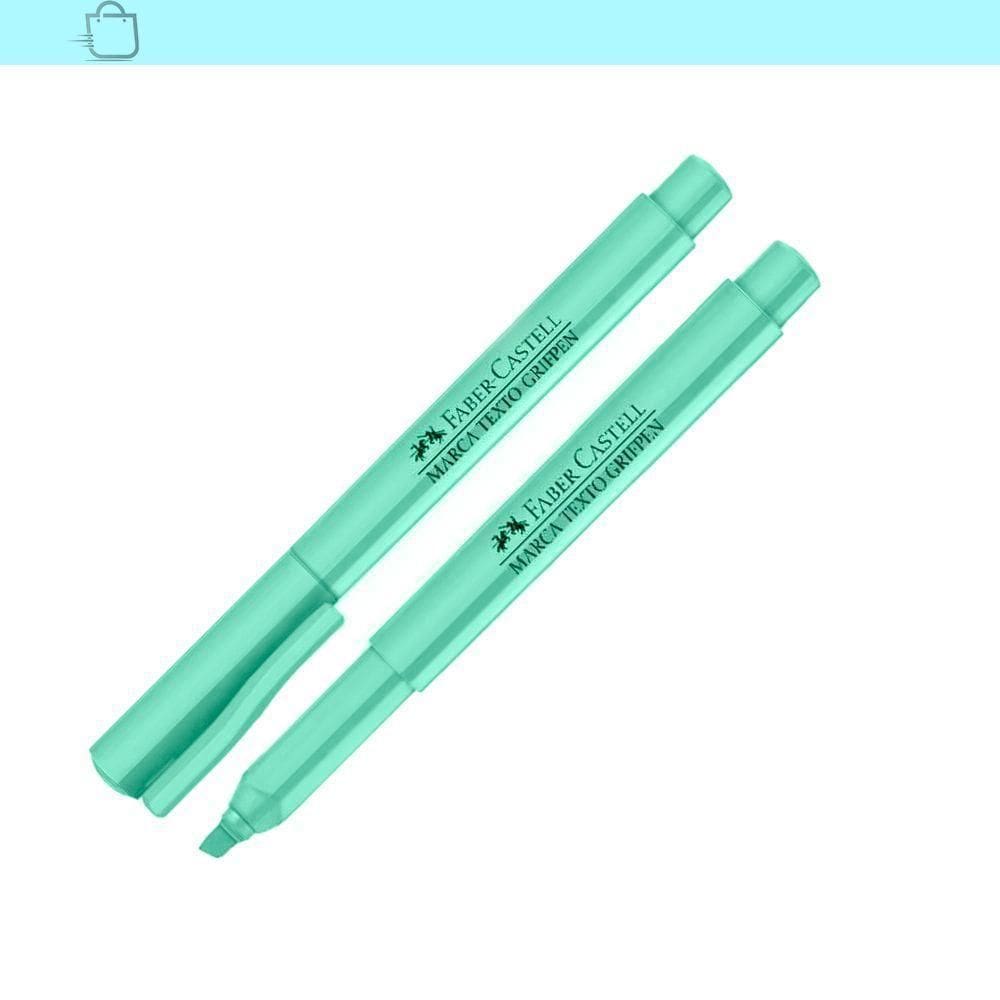 Marca Texto Tons Pastel Verde Grifpen Faber-Castell