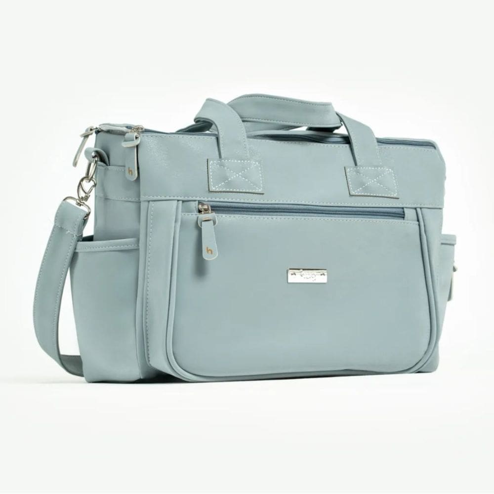 Bolsa Maternidade Grande Linha Glamour Azul - Hug
