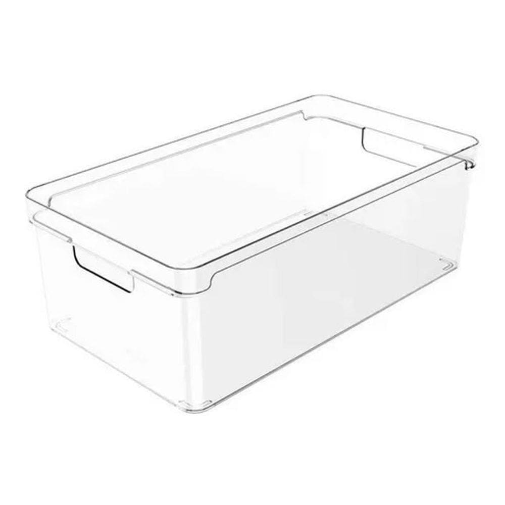 Cesta Organizador Armário Geladeira Alças Cozinha Ou Oc700