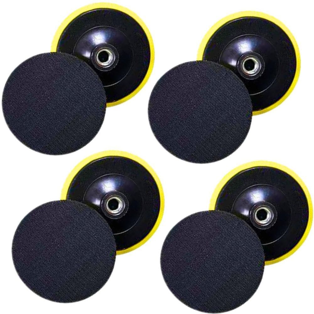 4 X Suporte Prato Disco 4 Polegadas 100Mm Politriz