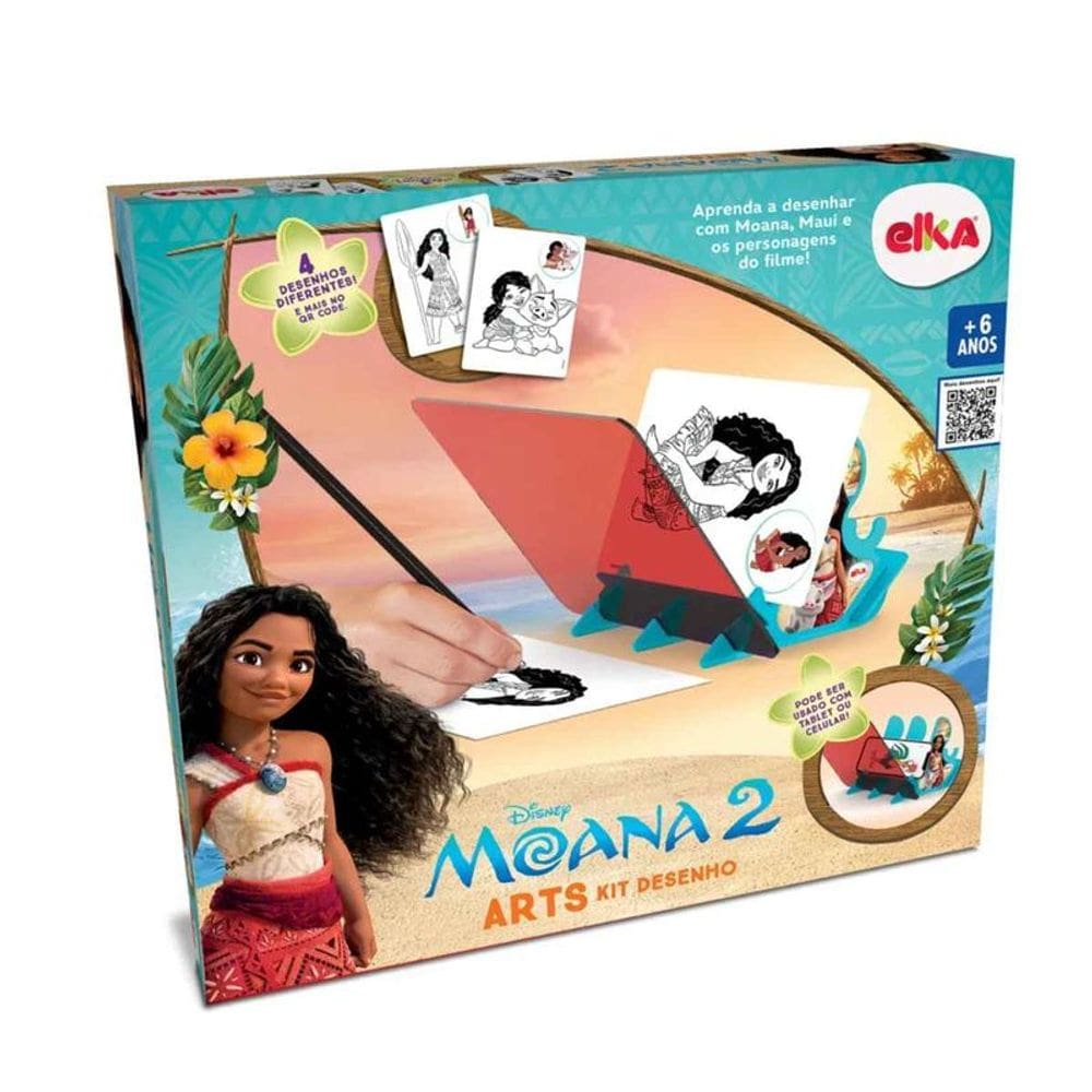 Arts Kit Desenho  Moana 2 -  Elka