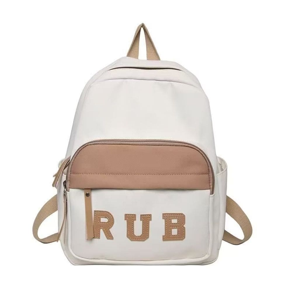 Mochila Sanmu de couro PU coreano de grande capacidade impermeável