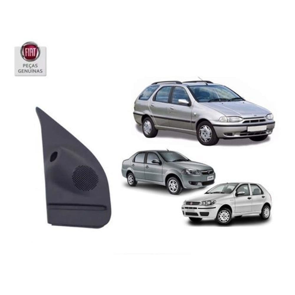 Acabamento Interno Retrovisor Direito Siena 4P Fiat