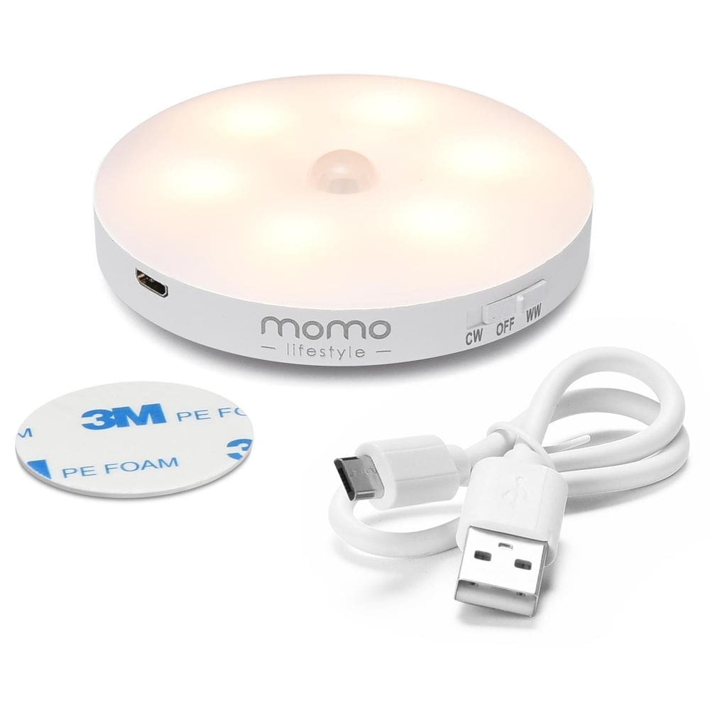 Luzinha Momo Lifestyle - Luminária Led Com Sensor Carregável
