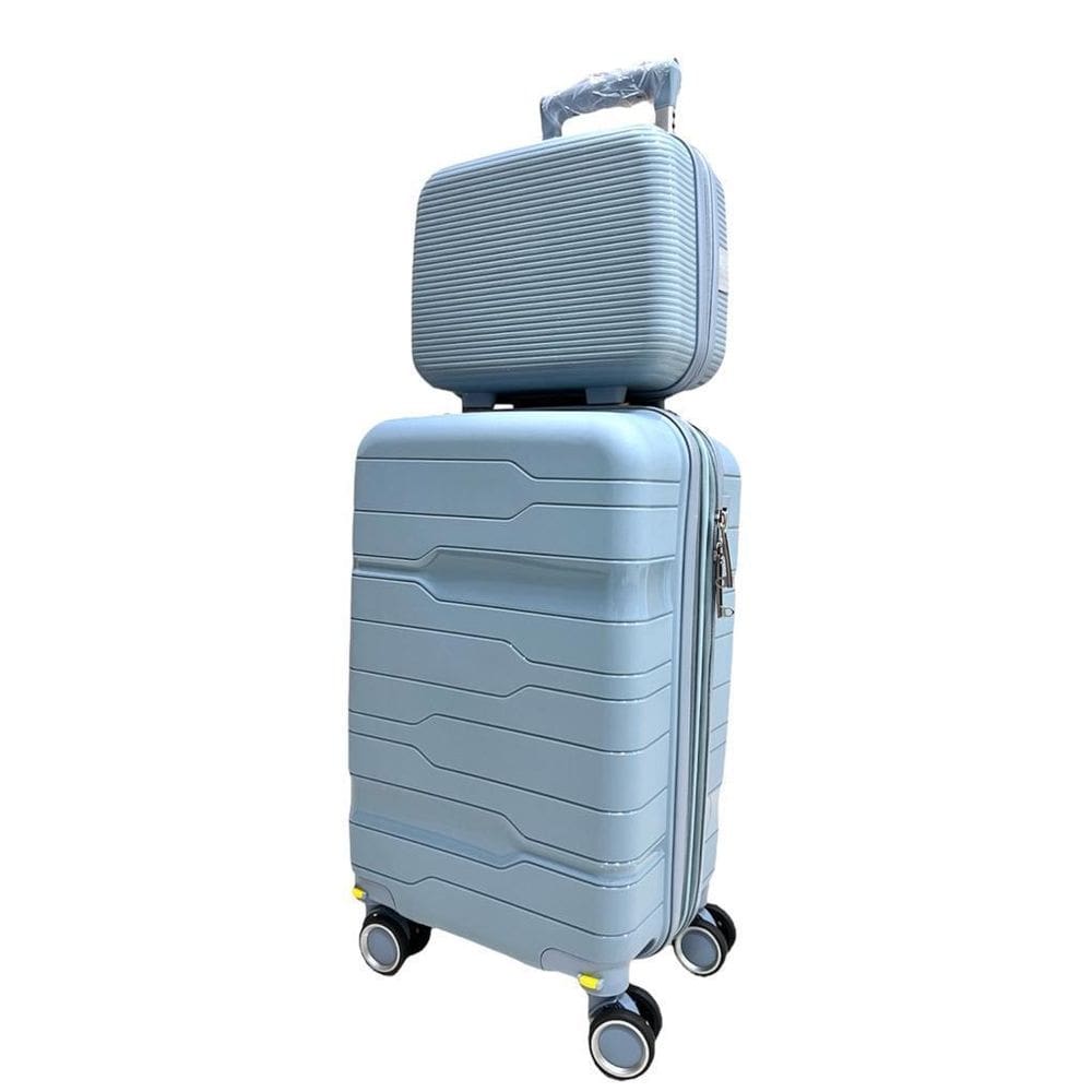 Kit Mala De Bordo 10Kg +Frasqueira Polipropileno Inquebrável