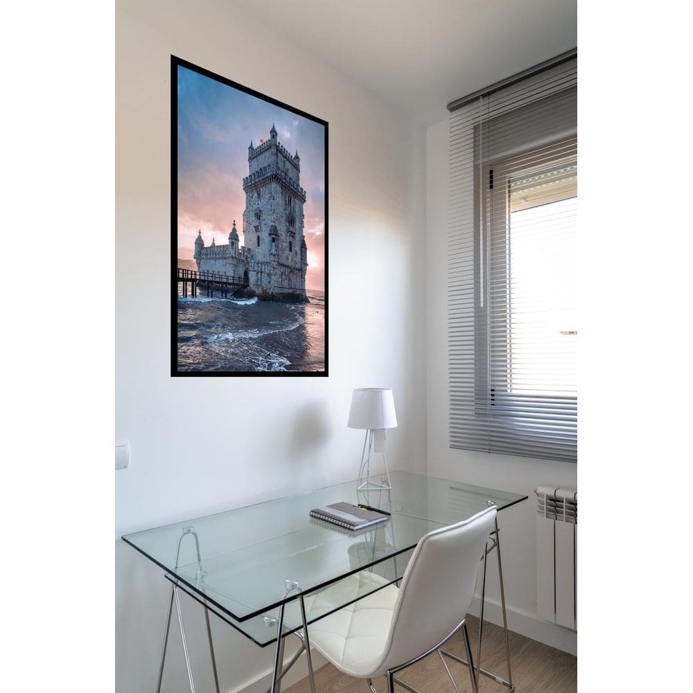 Quadro Decorativo Lisboa Portugal Torre - 70X50Cm