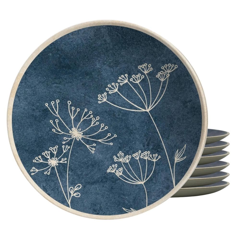 Jogo De Pratos Fundo Cerâmica 6Pcs 25Cm Coup Spices Alleanza