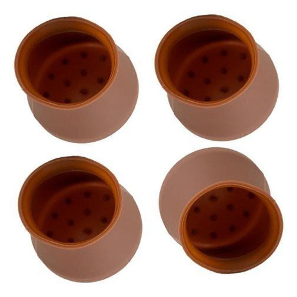 24 Protetor De Silicone Flexível Para Cadeira Pé De Moveiss