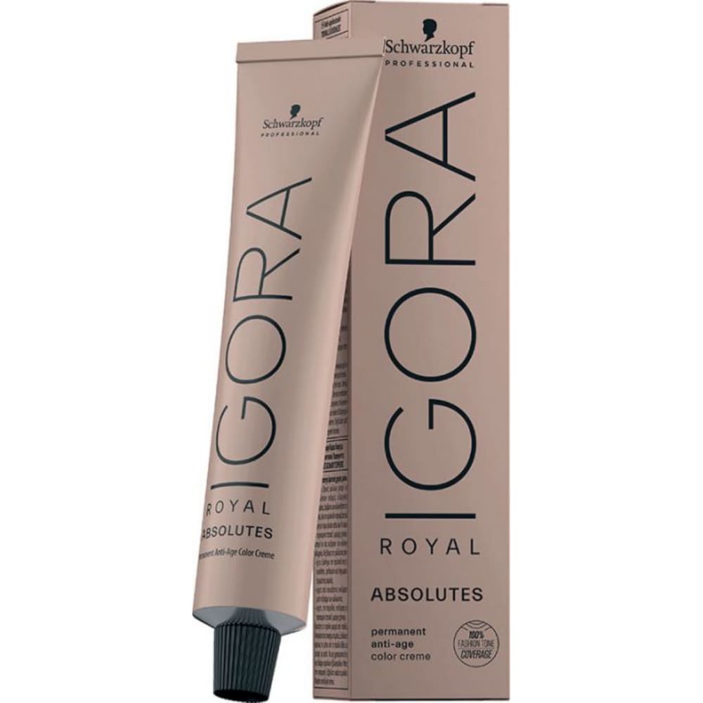 Schwarzkopf Igora Absolutes Coloração 8-50 Louro Claro Dourado Natural 60ml