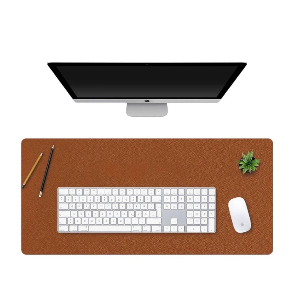Kit 3 Mouse Pad 70X30Cm Grande Tapete De Mesa Slim Castor