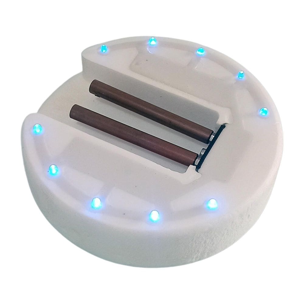 Ionizador Solar Luminoso Azul Para Piscinas Até 100.000L