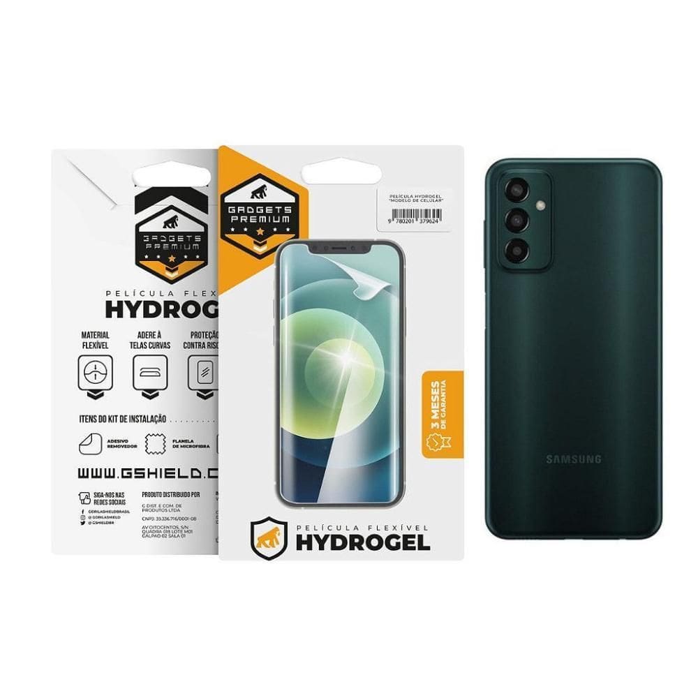 Película Para Samsung Galaxym13-Traseira Hydrogel Hd-Gshield