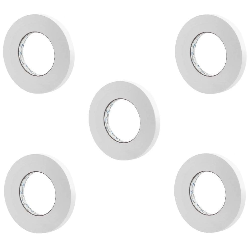 Kit 5 Fitas De Borda Para Moveis Mdf Branco Tx - 22Mm X 50Mt