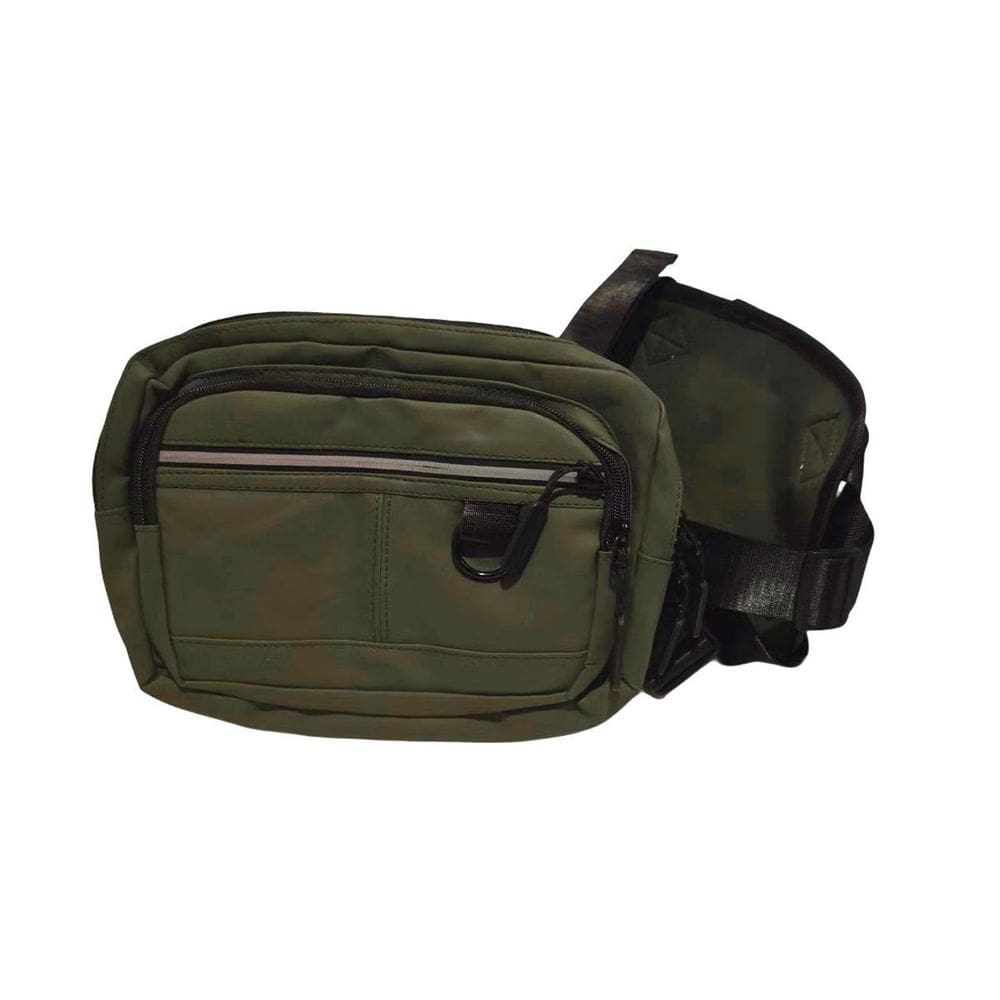 Pochete Mochila Frontal Peito Cor:Verde Escuro