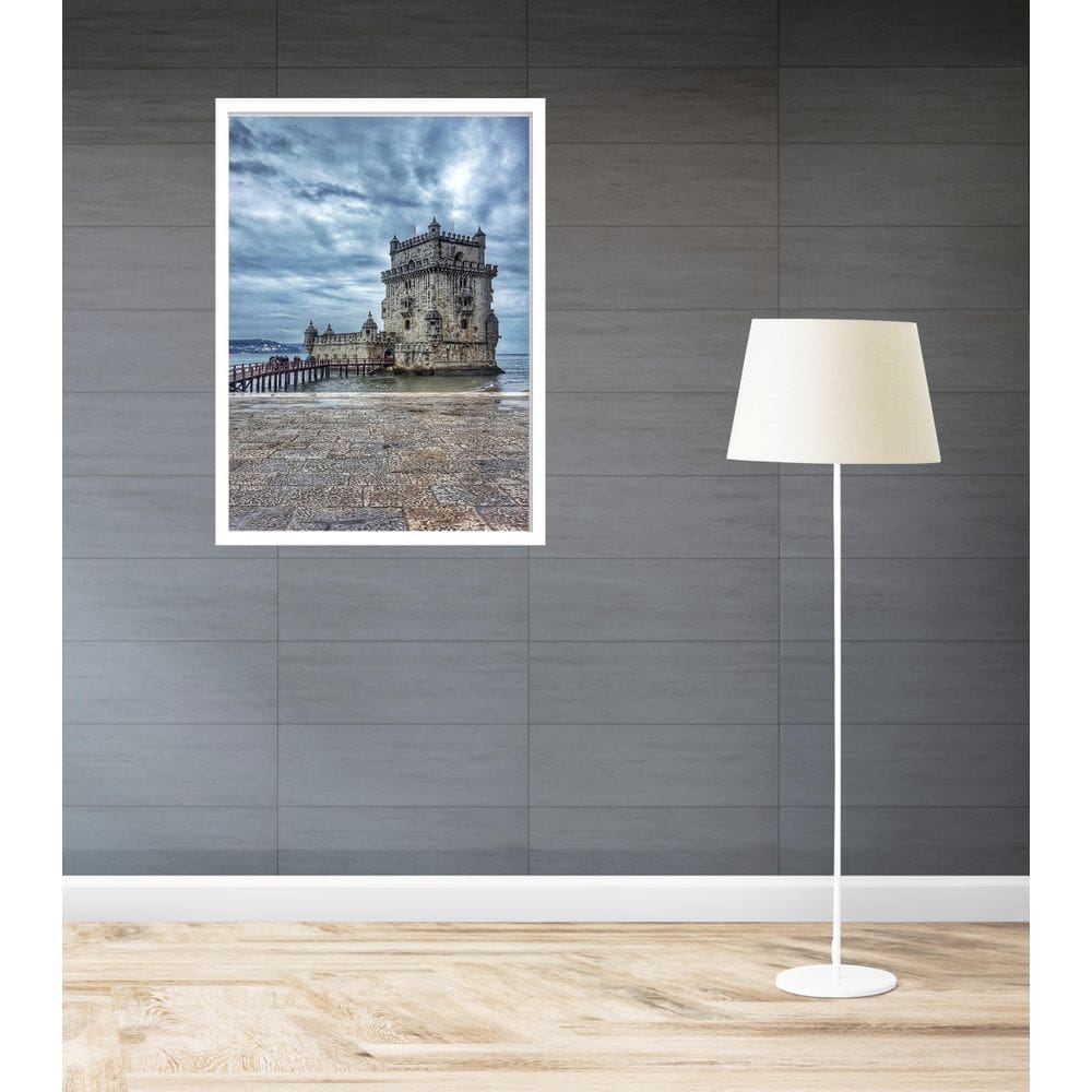 Quadro Decorativo Lisboa Portugal Torre De Belém - 70X50Cm