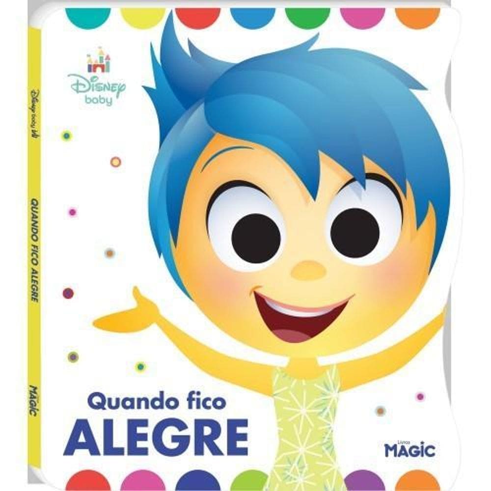 Livro Disney Baby - Quando Fico Alegre - Magic Kids