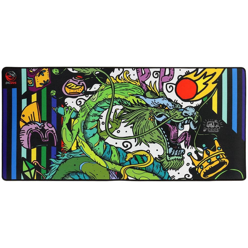 Mouse Pad Ancient Dragon Extended - Estilo Speed - 900X420Mm