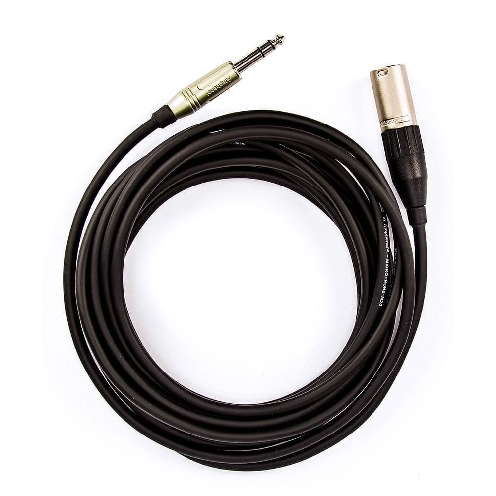 Cabo De Microfone P10 Xlr Macho, Amphenol - 40 Metros
