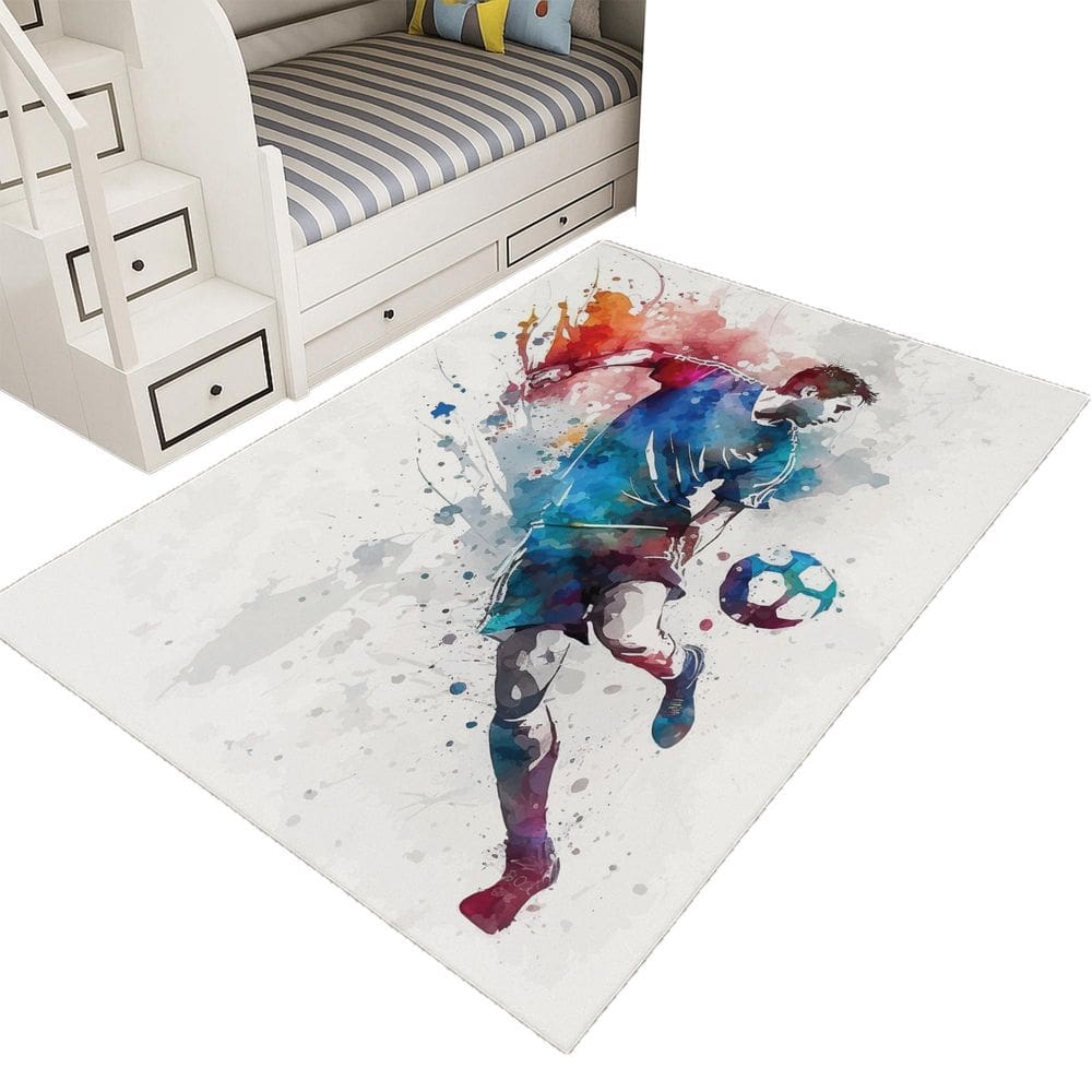 Tapete Infantil Estampado 1,00X1,35Decorativo Antiderrapante