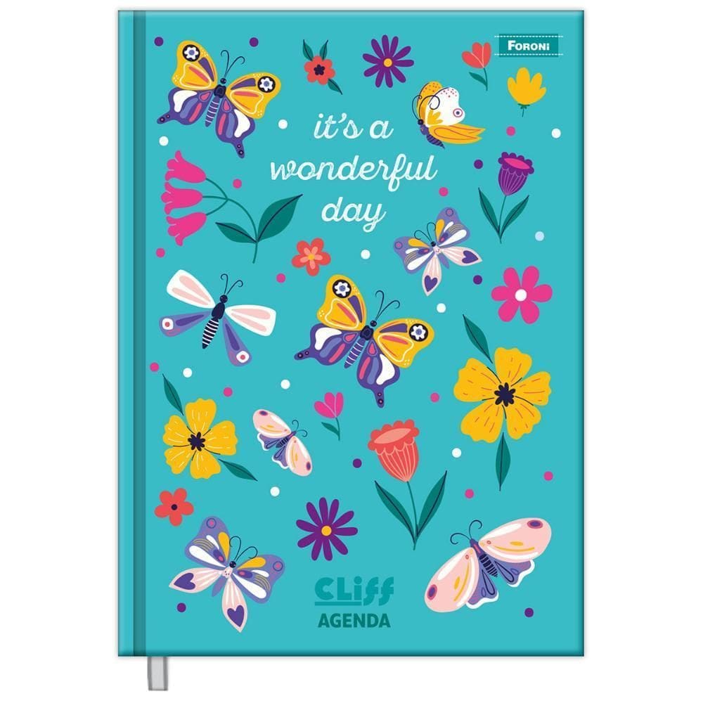 Agenda Diária 2026 Cost 123X166Mm Cliff Borboletas Foroni
