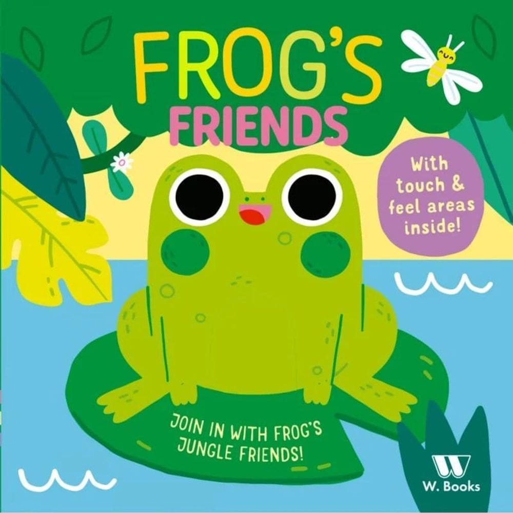 Livro Cartonado - Frog`S Friends - Em Inglês - W. Books