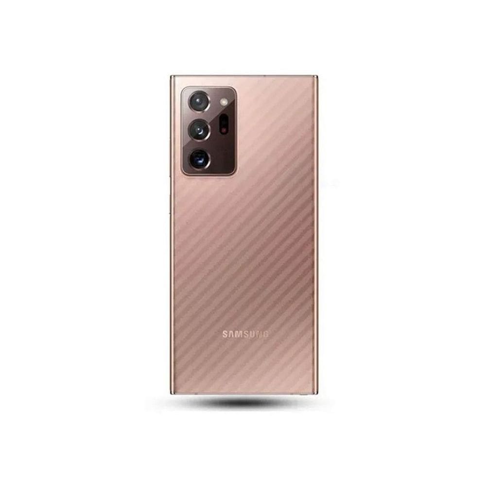 Película Traseira Fibra De Carbono Para Samsung Galaxy Note