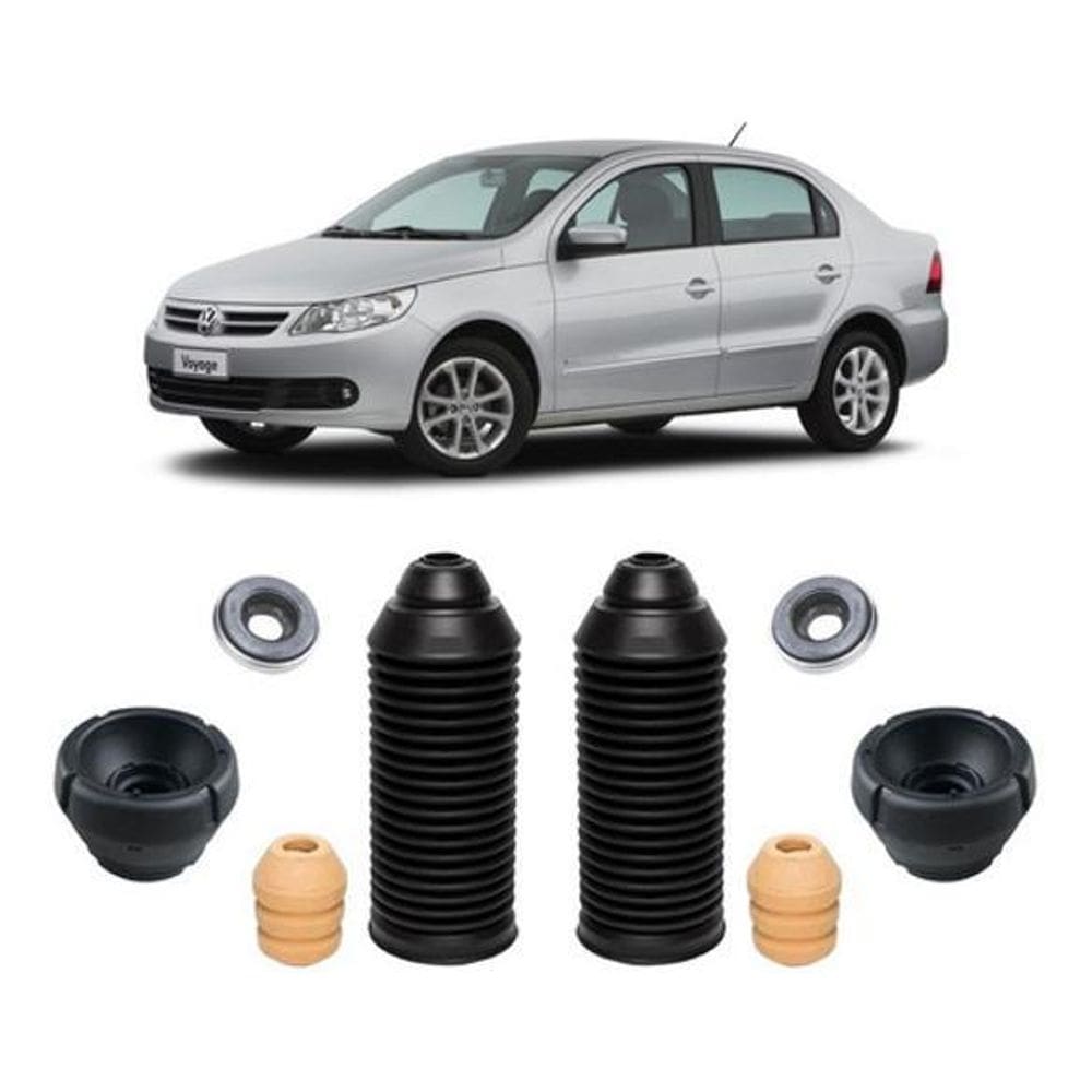 Kit Batente Suspensão Dianteira Voyage 2012 2013 2014 2015