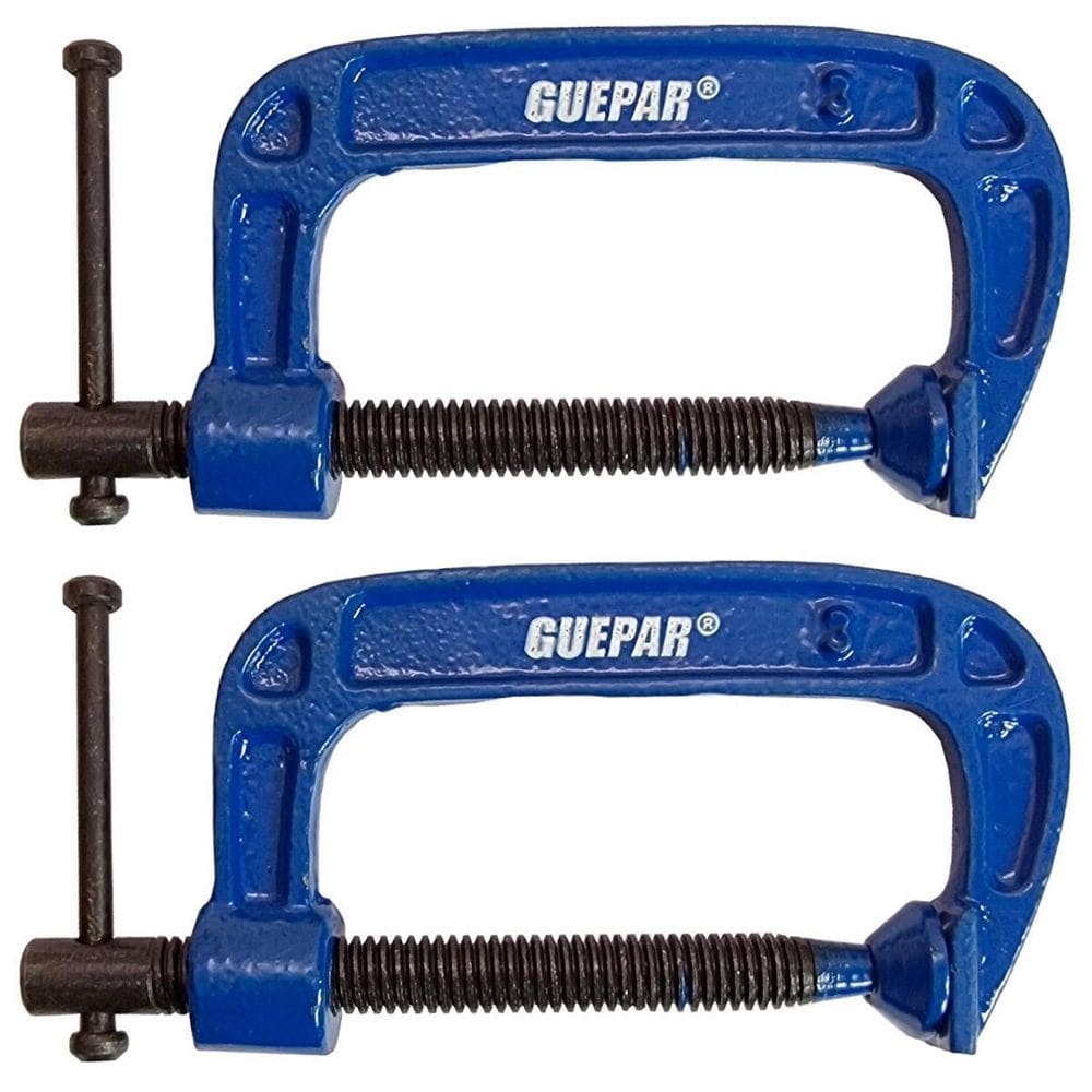 Kit 2 Grampo Sargento 75Mm Tipo C 3 Pol. Marceneiro