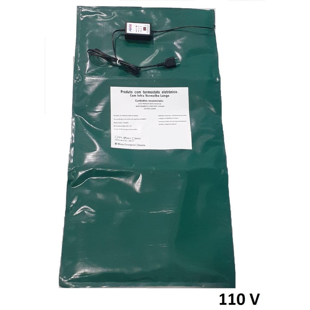 Colchonete Térmico Controle Digital Caes/Gatos 110V