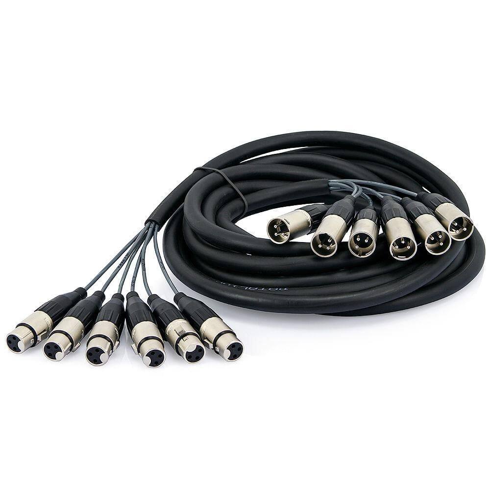 Multicabos Xlr 28 Vias Santo Angelo - 25 Mt