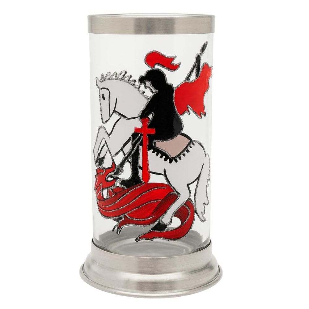 Suporte Vela 7 Dias 19Cm Pintura Manual Orixás E Guias