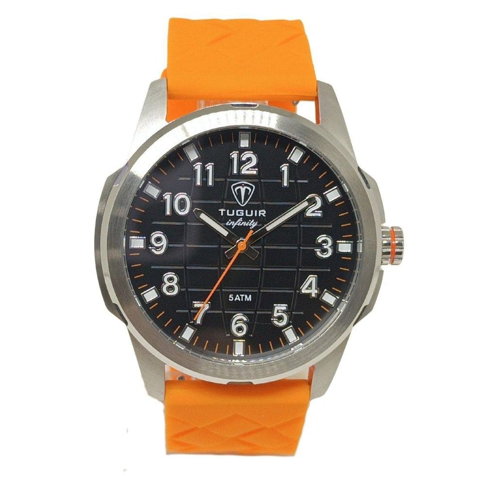 Relógio Masculino Aço Tuguir Analógico 23-2236 Prata E