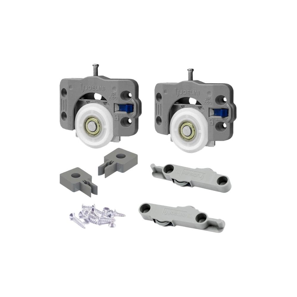 Kit Roldanas Deslizante Porta De Correr Guarda Roupa 50 Kg