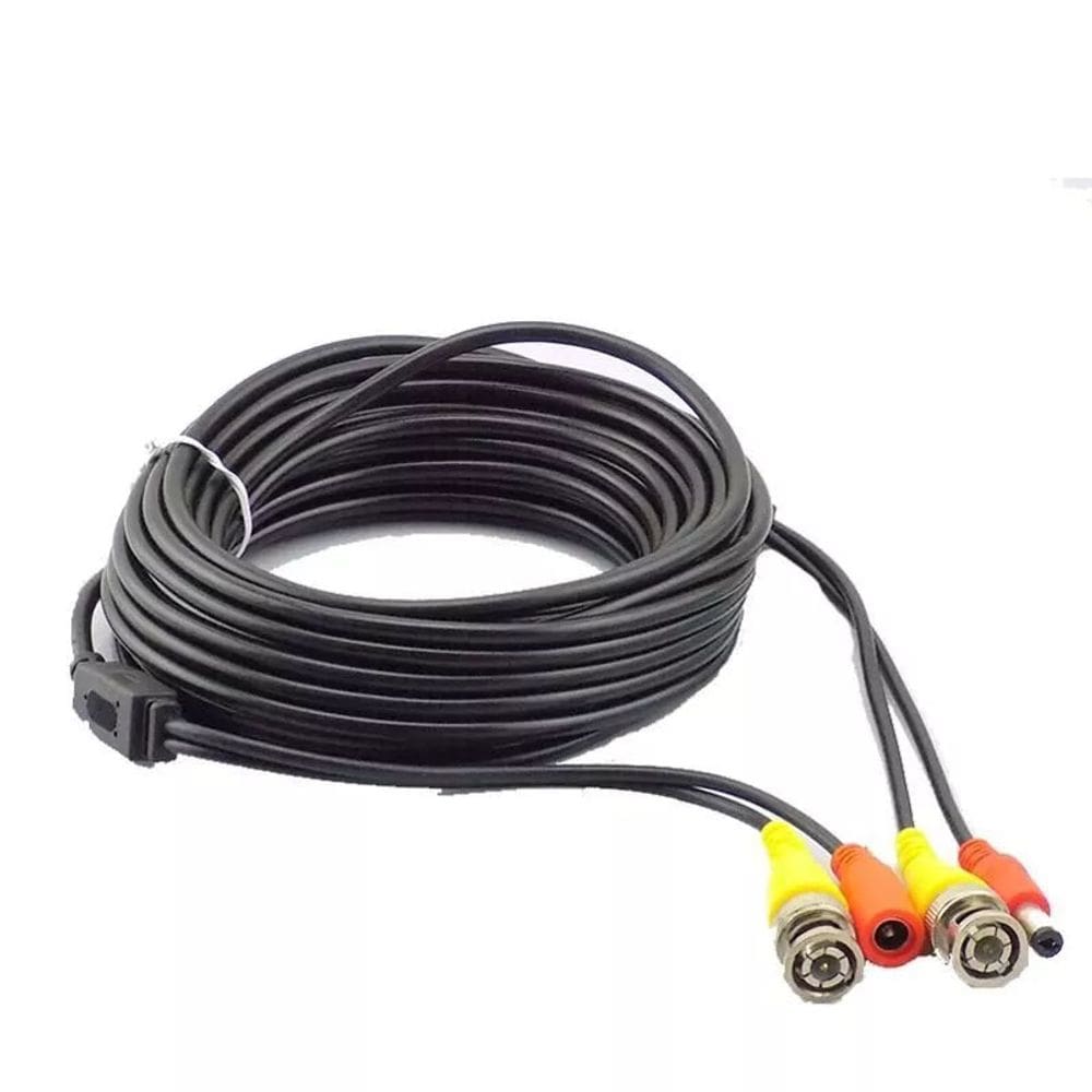 Cabo Coaxial CFTVf 20m Pronto