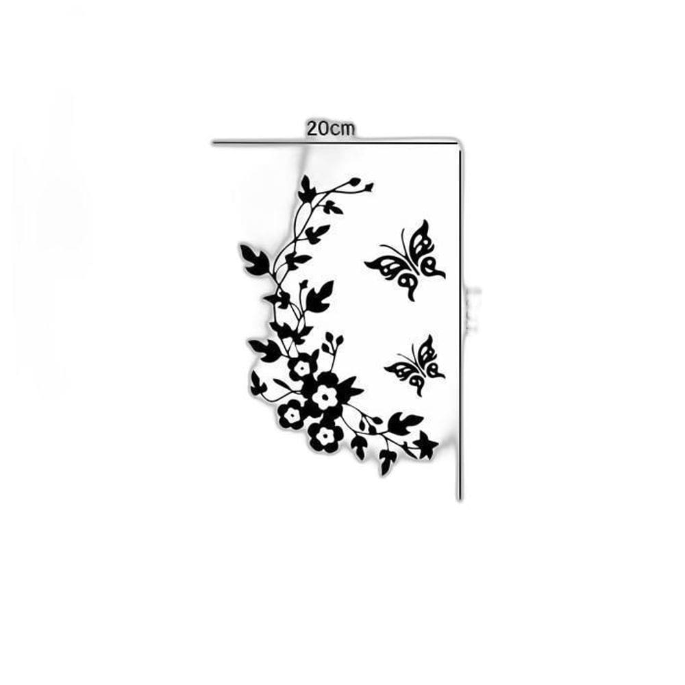 Adesivo Para Vaso Sanitário Floral