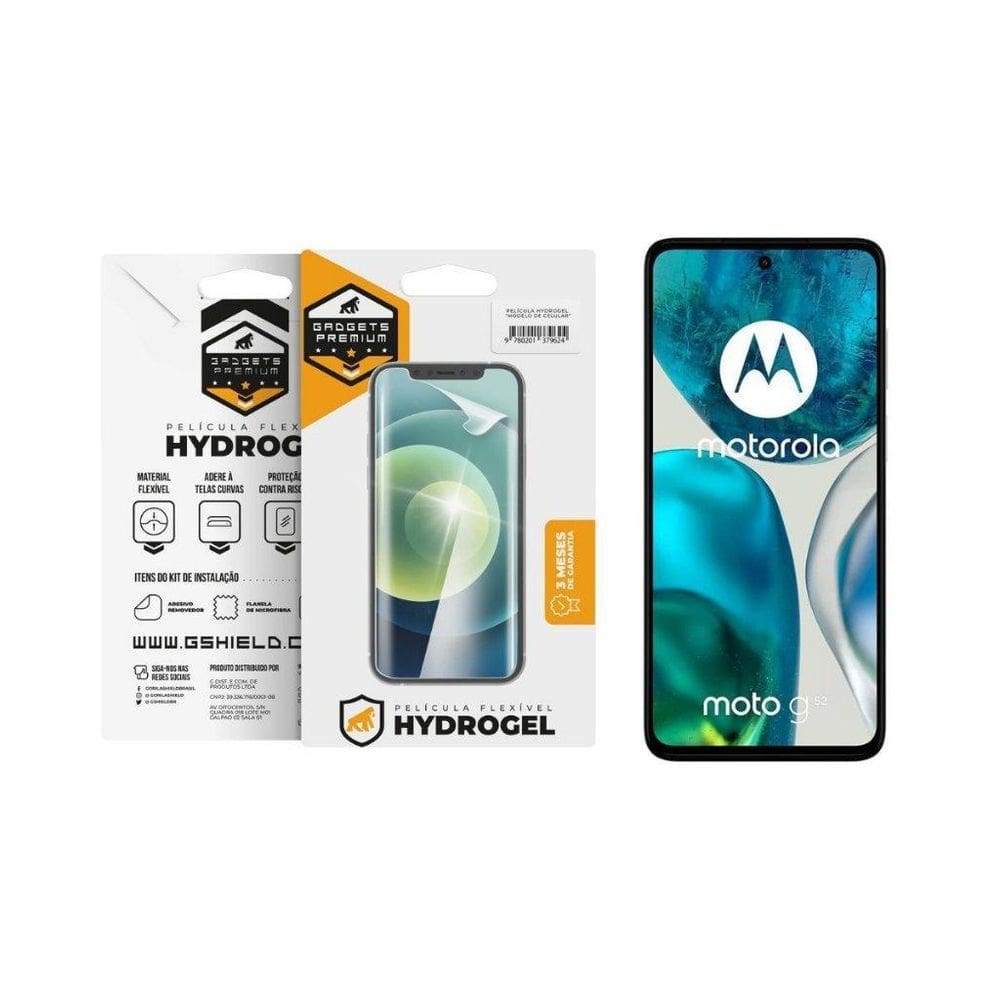 Película Para Motorola Moto G52 - Hydrogel Gamer Fosca -