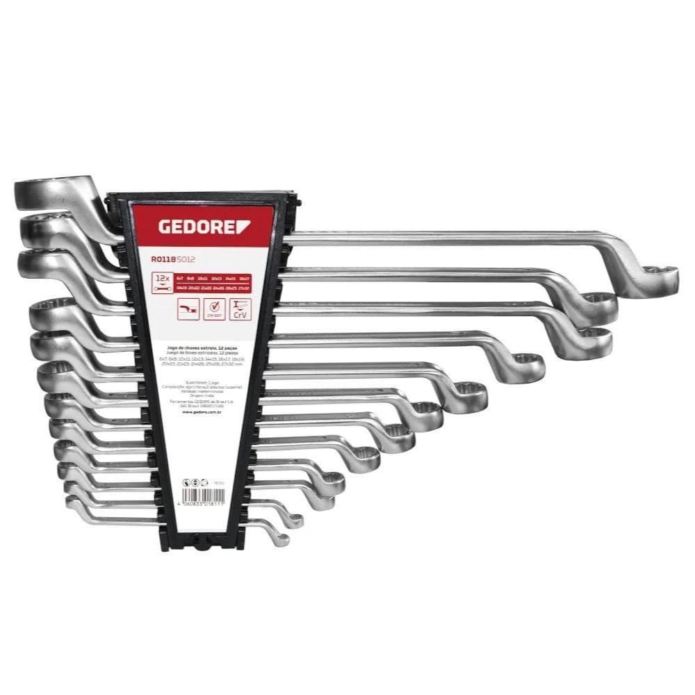 Jogo De Chaves Estrela 6 A 32 Mm Com 12 Peças Gedore Red