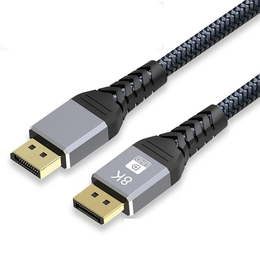 Cabo Display Port Display Port 1.4V 8K/60Hz Ou 4K/144Hz 3Mt