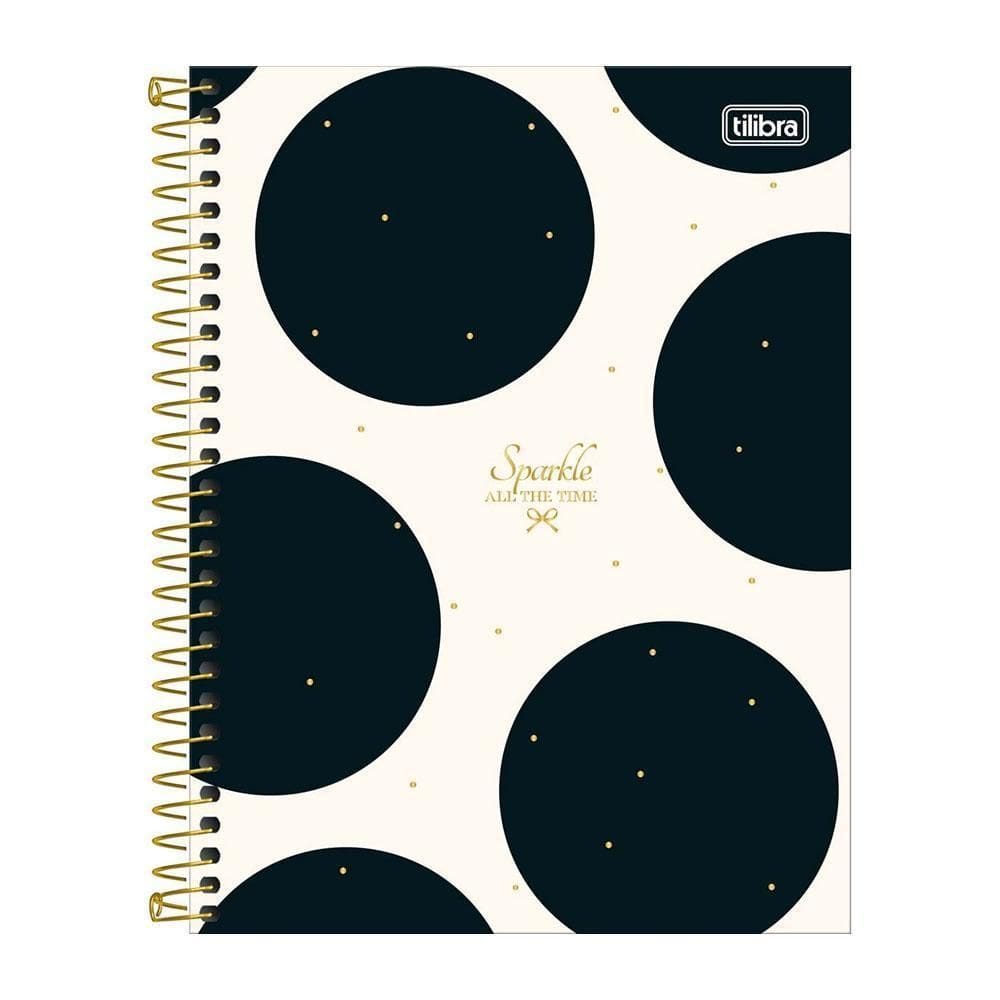 Caderno Colegial 10 Matérias 160Fl West Village Bege Tilibra