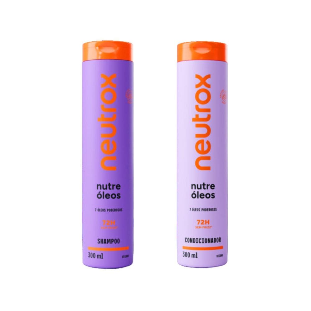 Kit Neutrox Nutre Oleos Cond 300Ml + Shampoo 300Ml