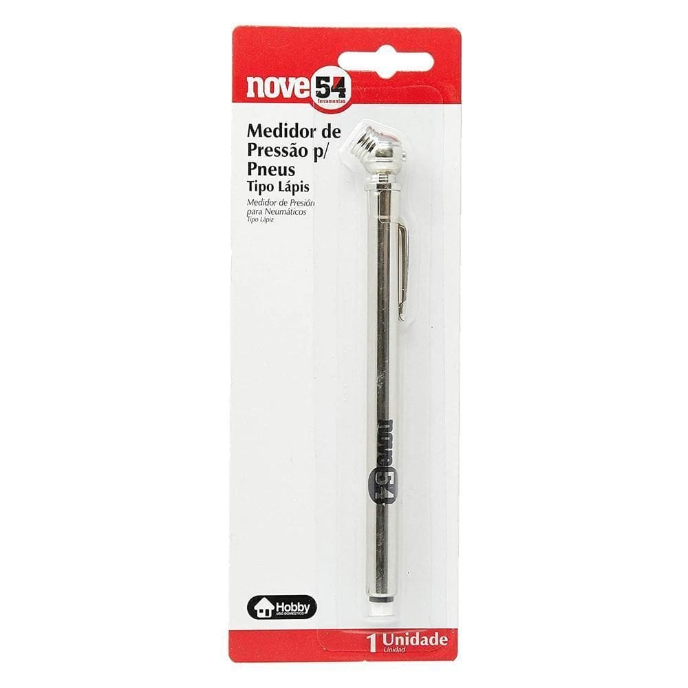 Calibrador De Pressão Nove54 Pneu Tipo Lápis