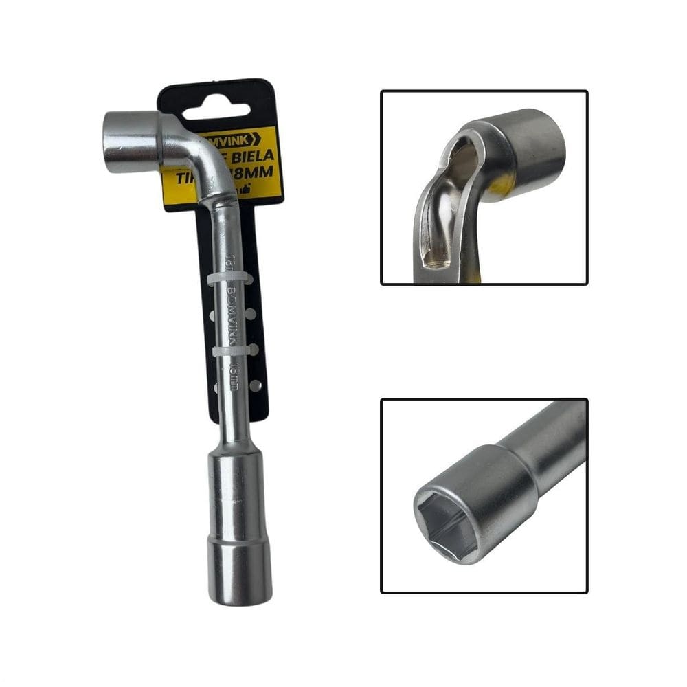 Chave Biela Tipo L De 18Mm Vazada