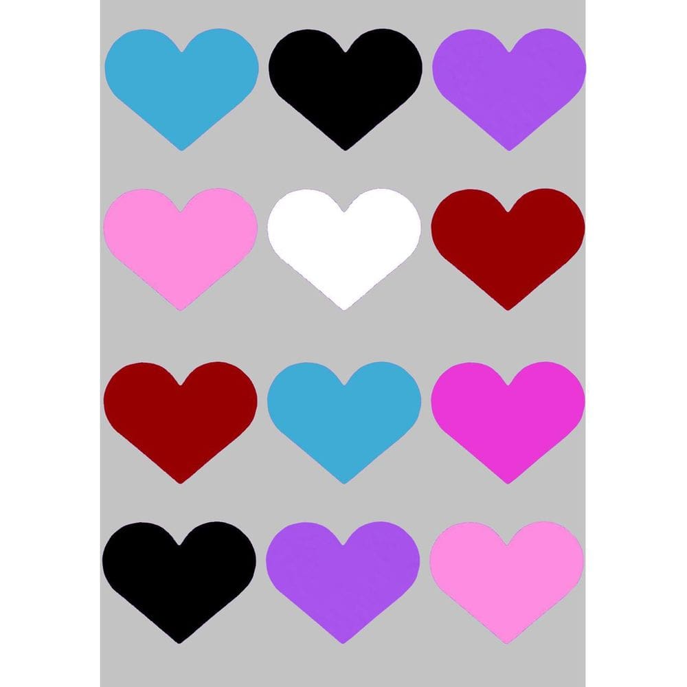 Kit 12 Imãs De Coração