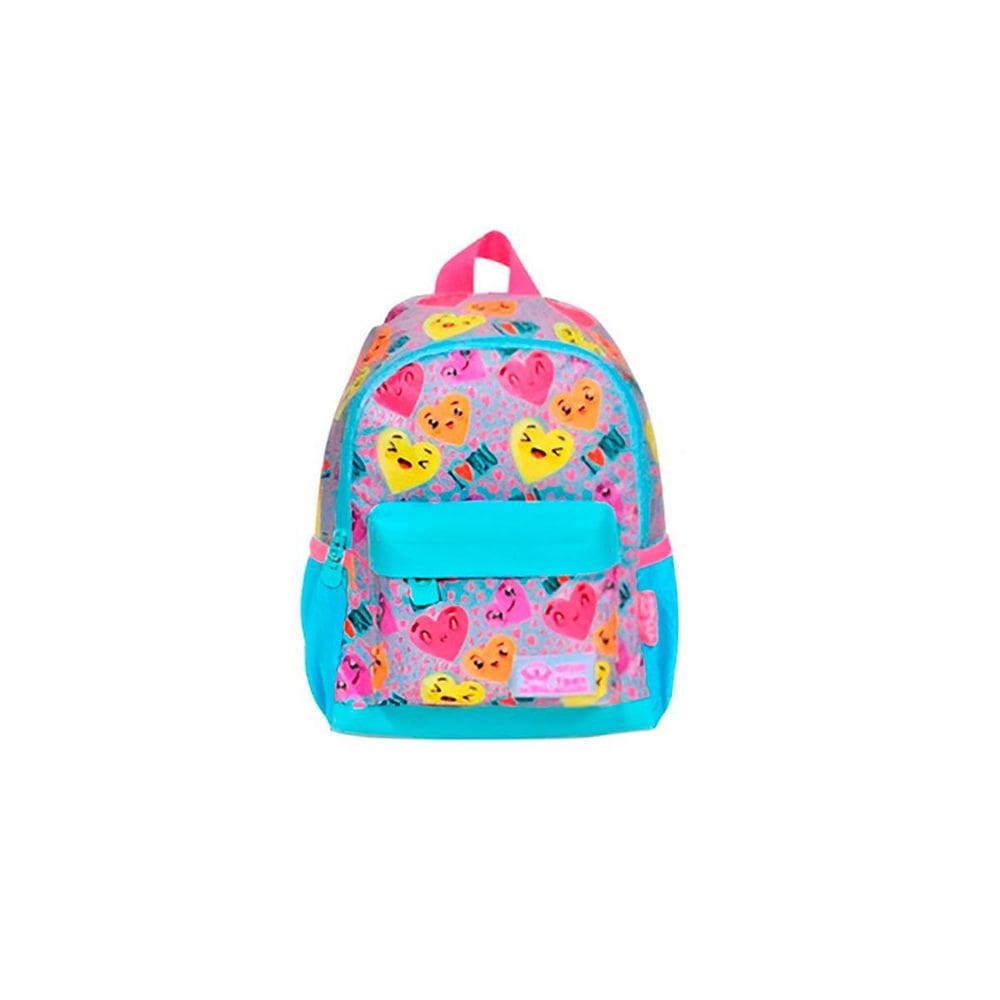 Mochila Infantil Estampas Divertidas Escola Estampa: Coração