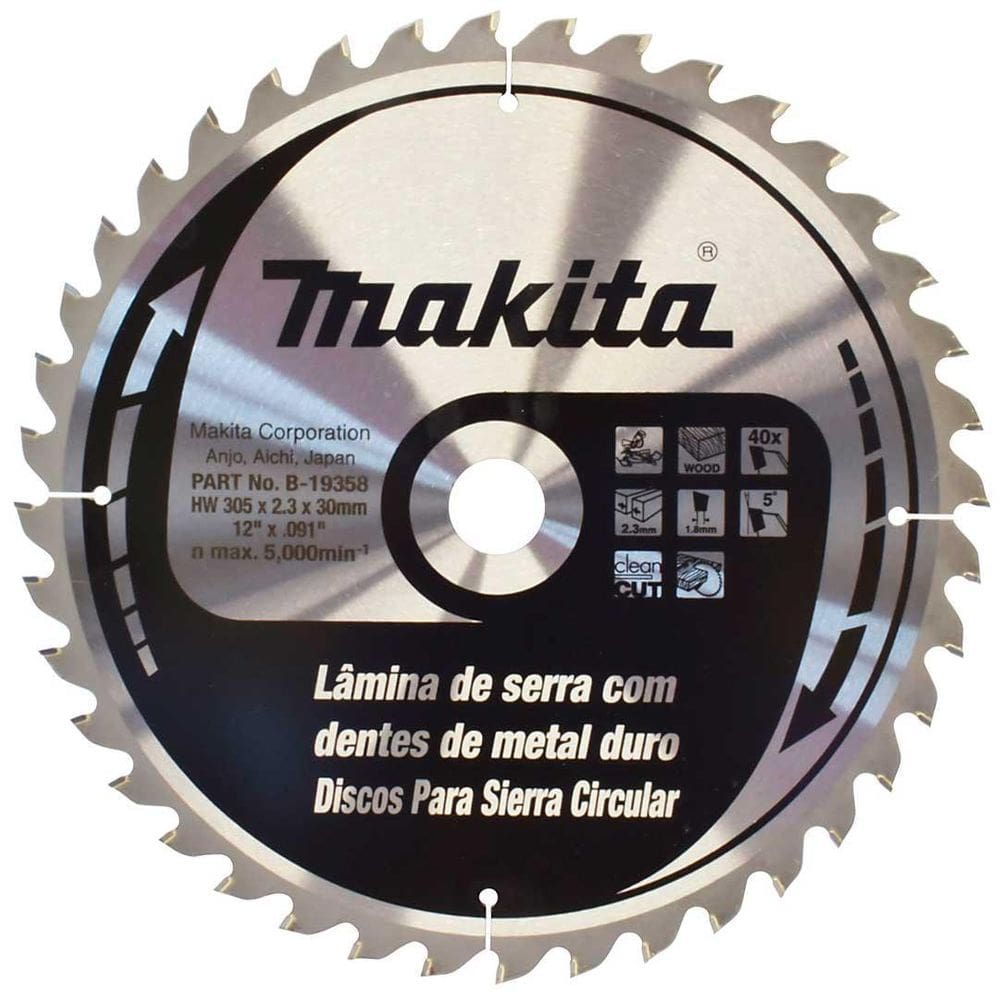 Lamina De Serra Circular 305Mm  12  32D Makita B-19358